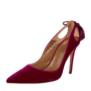 Aquazurra Tassel Accents Pumps Size 7.5